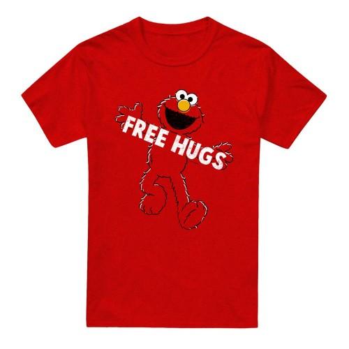 Sesame Street Unisex Adult Free Hugs T-Shirt