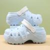 Men's Hole Shoes Summer Wear Sports Driving Two Wear Non-slip Slippers Outside the Beach Bag Head Sandals