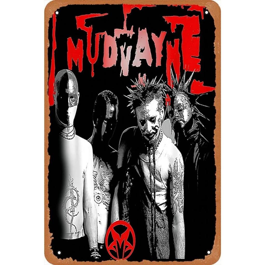 Rock Roll Metal Tin Signs Bands Wall Decoration Plaque Vintage Art Poster Iron Painting for Man Cave Home Cafe Garden Club Bar