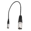 30cm/11.81in Audio Camera Mic Cord Transfer Cable for Canon Audio Cable Camera Microphone
