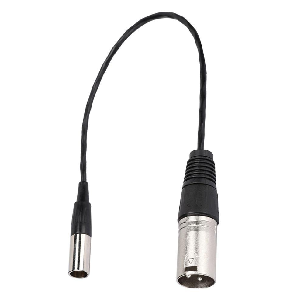 30cm/11.81in Audio Camera Mic Cord Transfer Cable for Canon Audio Cable Camera Microphone