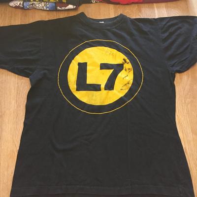Kolekce L7 Logo Kapela Turné Dárek Pro Fanouška Všechny Velikosti S-5XL Tričko K643 Unisex Tričko
