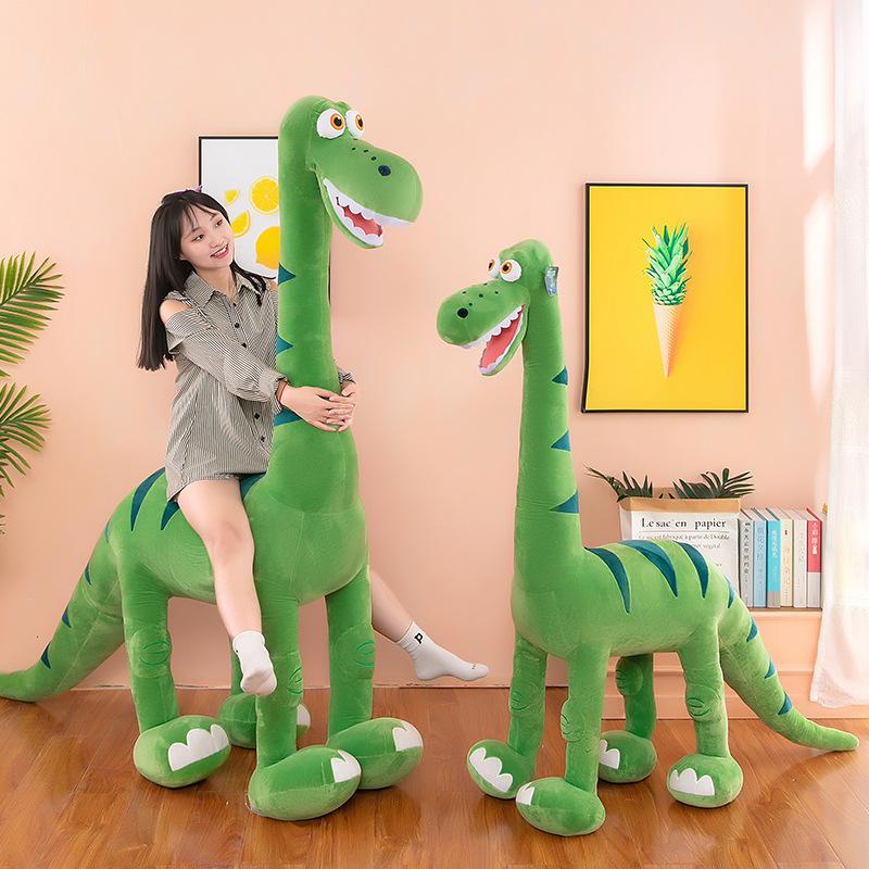 Dinosaur Plush Toy Large Doll Simulation Pillow Cute Doll Boy Girl Green Tyrannosaurus Rex