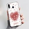 For Asus Zenfone Max (M1) ZB555KL Max Pro (M1) ZB601KL ZB602K Case Soft Silicone Black Cover Cute Flower Cartoon Phone Casing