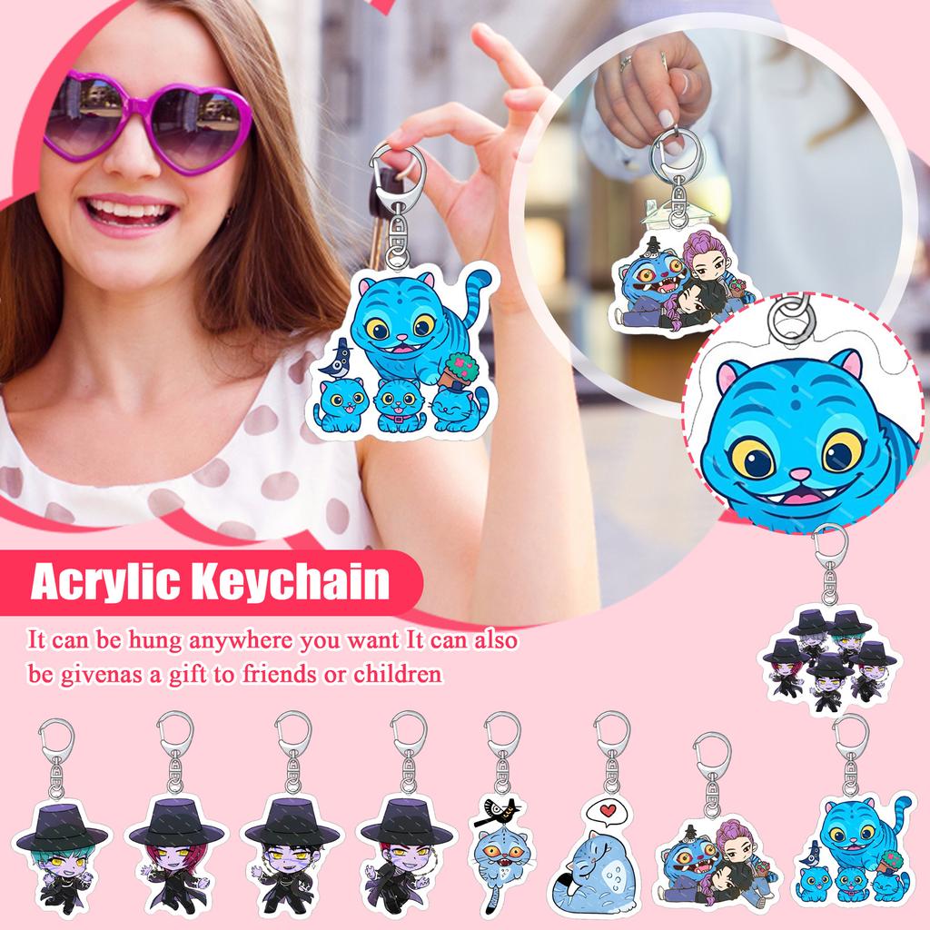 Netflix Korean Anime Peripheral Acrylic Keychain