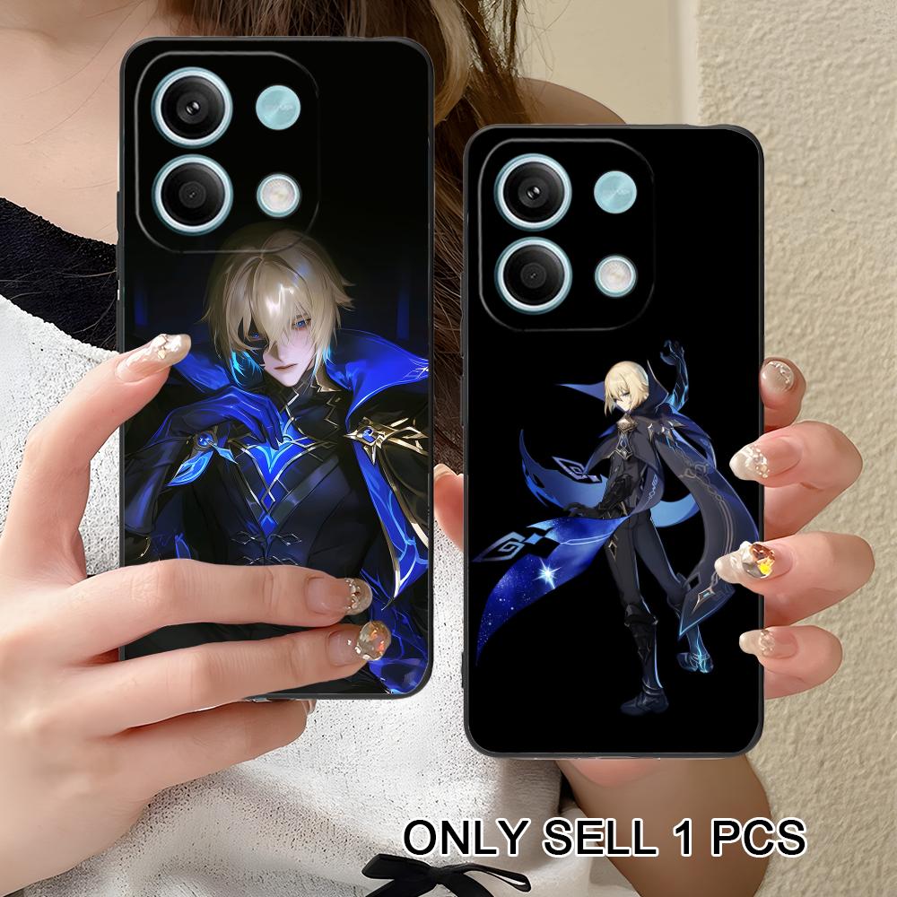 Game GI Dainsleif Phone Case for Xiaomi Redmi 15 14 13 12 A5 3 2 1 C Plus 4G 5G Soft TPU Shockproof Cover