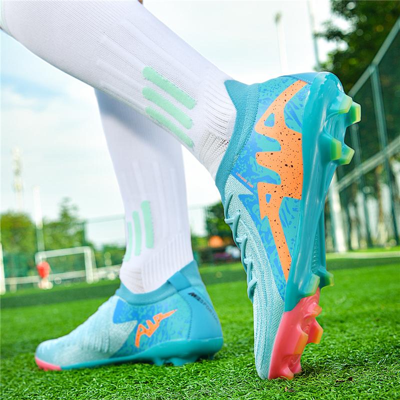 Herren Fußballschuhe Gesellschaftsresistent Hohe Qualität Fußballschuhe TF/FG Outdoor Damen Stollen Kunstrasen Fußballschuhe Original Sneaker