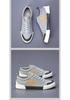 Men's Trendy 2026 Spring Low-Top Breathable Canvas Skate Shoes - Korean Style Casual Flats