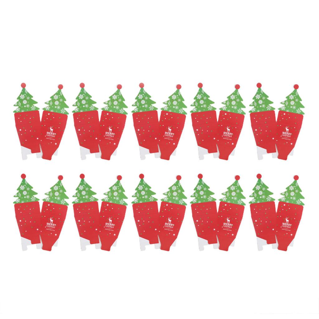 Merry Christmas Bombonera Santa Paper Gift Box Christmas Tree Elk Gift Packaging Box New Year Xmas Party Decoration