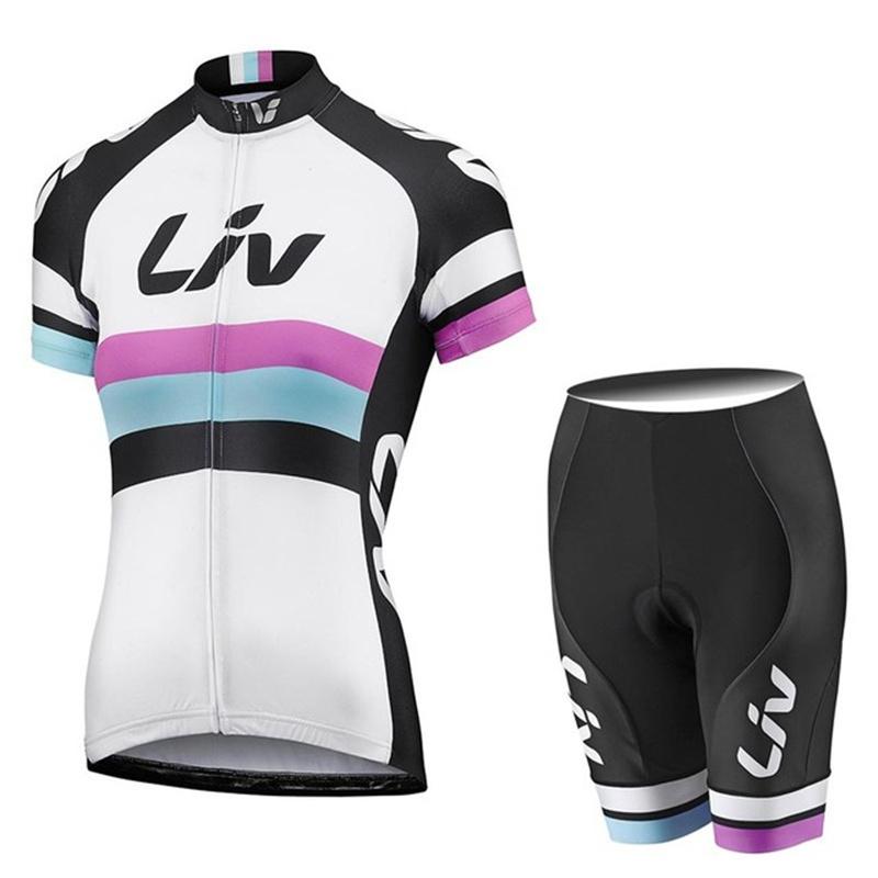 LIV 2026  Bicycle Clothing Cycling Set Cheap Wholesale Women Clothes Women's Clothing Sets Mountain Bike Jersey Woman Shorts