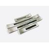 Car Body Stainless Steel Pedal Door Sill Scuff Plate Inner Threshold Bumper Parts 4PCs For Mazda CX-30 CX30