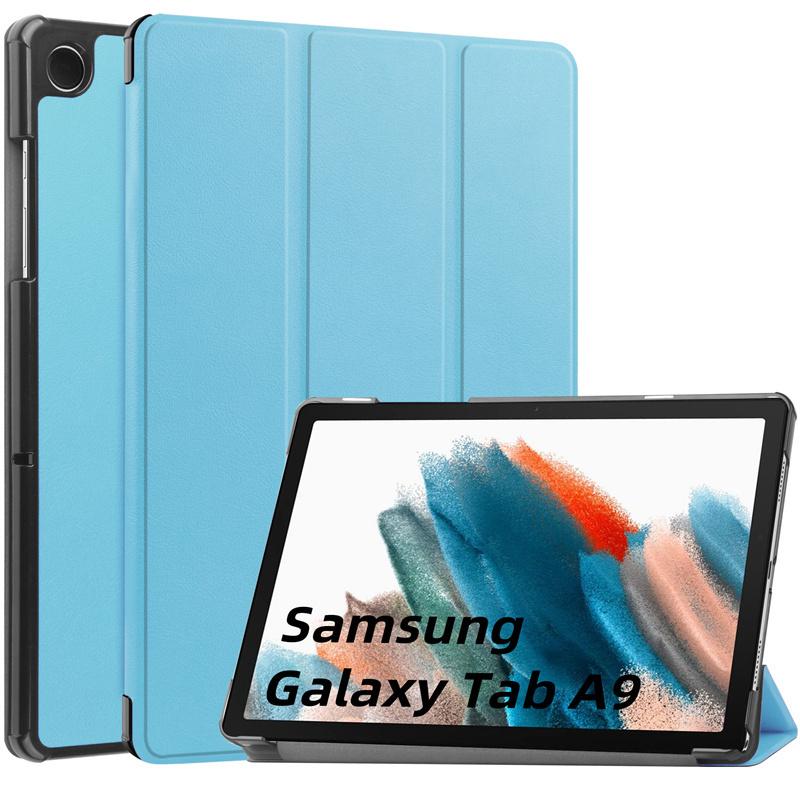 Tablet Case Funda For Samsung Galaxy Tab A9 Case 8'' 2023 Tri-Folding Flip Magnetic Stand Protective Shell For Galaxy Tab A9 2023 Cover Kids