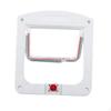 Cat Door for Interior Exterior Doors Indoor Pet Flap Weatherproof 4 Ways Locking Cats