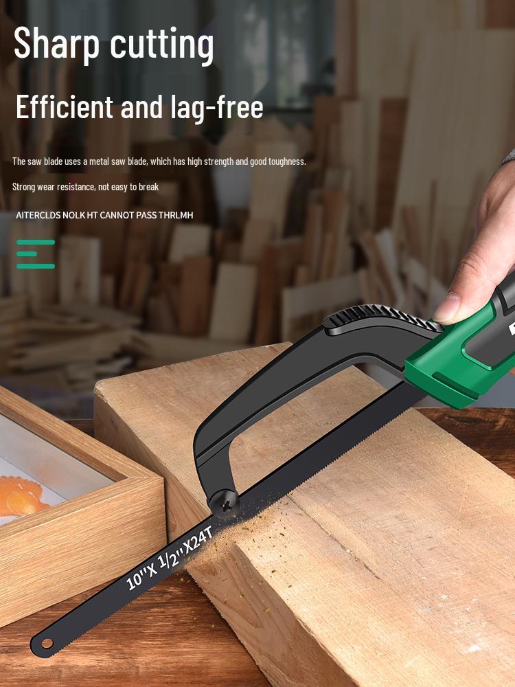 Handmade Steel Handheld Saw for Wood and Metal Cutting
