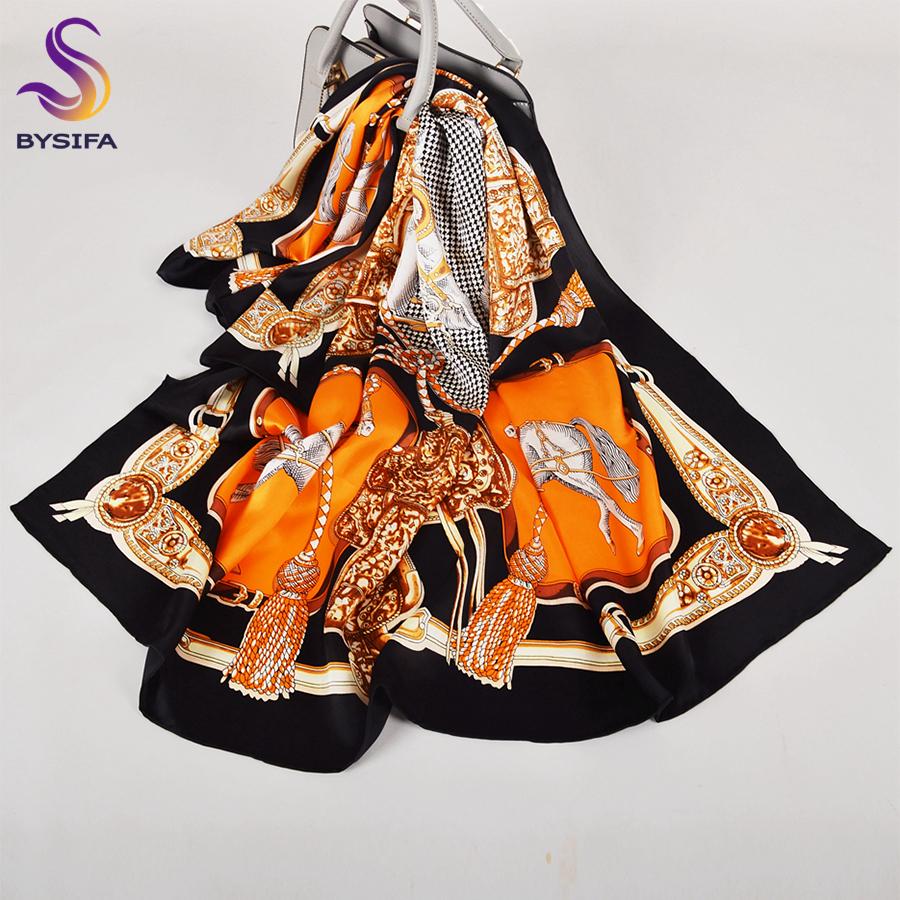 Brand Coffee Green Pure Silk Shawl Scarf Fall Winter Fashion Plaisley Design Natural Silk Scarves Wraps Women Neck Scarf