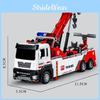 Childrens Engineering Vehicle Toy With Dual Hook Road Rescue Truck With Lighting And Sound Effects