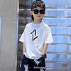 Summer Style 100% Pure Cotton Trendy Loose Short Sleeve T-Shirt for Boys and Girls - Soft, Sweat-Absorbing, and Sweat-Wicking.