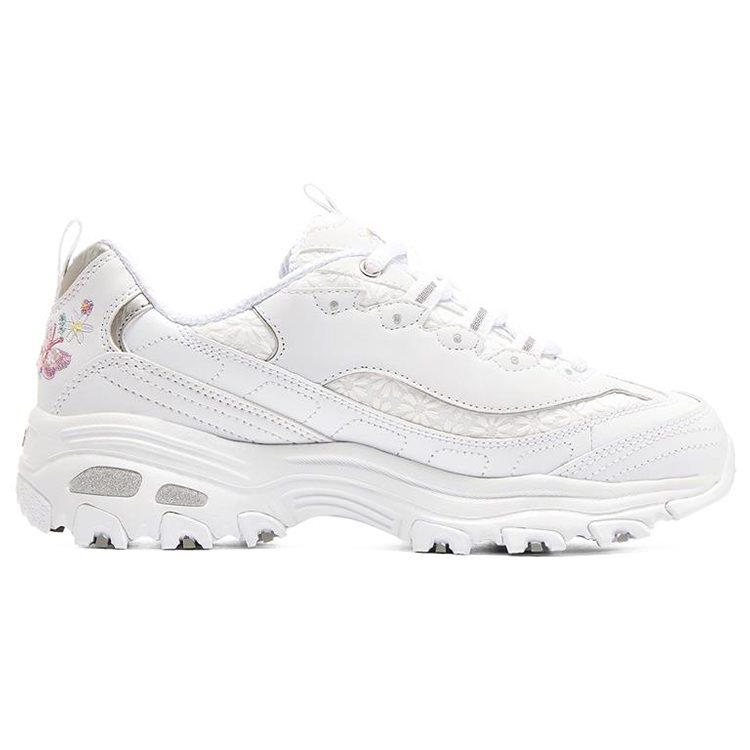 Skechers D'Lites 1.0 Running Shoes White Women's 149466-WHT