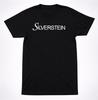 Silverstein Band T-Shirt Logo Schwarzes T-Shirt - Abgenutzter Text Emo Post-Hardcore Stil, Weiche Baumwolle, Bequeme Passform