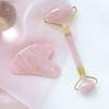 Glowiest Rose Quartz Gua Sha & Roller