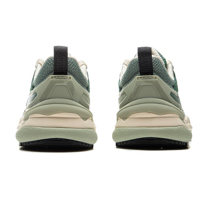 Li Ning CF Origin V4 Sports Comfortable Wear-Resistant Breathable Low-Top Lifestyle Shoes Women Sneaker Green AGLU290-1
