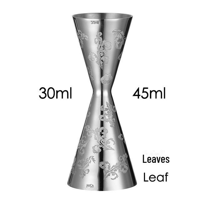 Double-Headed Indian Wine and Cocktail Jigger, 30/60 Oz Measuring Cup