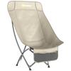 Camping Chair for Adults Heavy Duty Folding Camp Chair with Side Pocket and Carry Bag Khaki