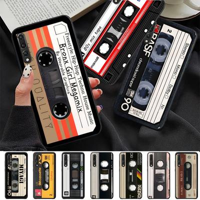 Custodia per telefono con cassetta vintage per iPhone Samsung Galaxy Redmi Xiaomi Note SA 6 7 8 9 10 11 12 13 14 15 16 20 21 22 23 53 54 Pro Max Plus Ultra TPU morbido