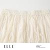 ELLE Women's Textured Pleated A-Line Skirt