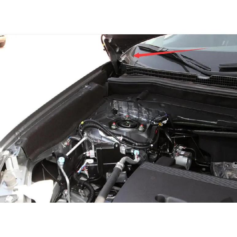 

Outlander3 rainwater harvesting on both ends of the plate before the gutters file under the glass trim cover 7405A538 right side RH