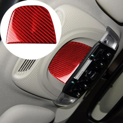 Kohlefaser Für MINI Cooper F55 F56 Countryman F60 Auto Leselampen-Panel Dekorationsaufkleber Abdeckung Auto Innenraumverkleidung Aufkleber