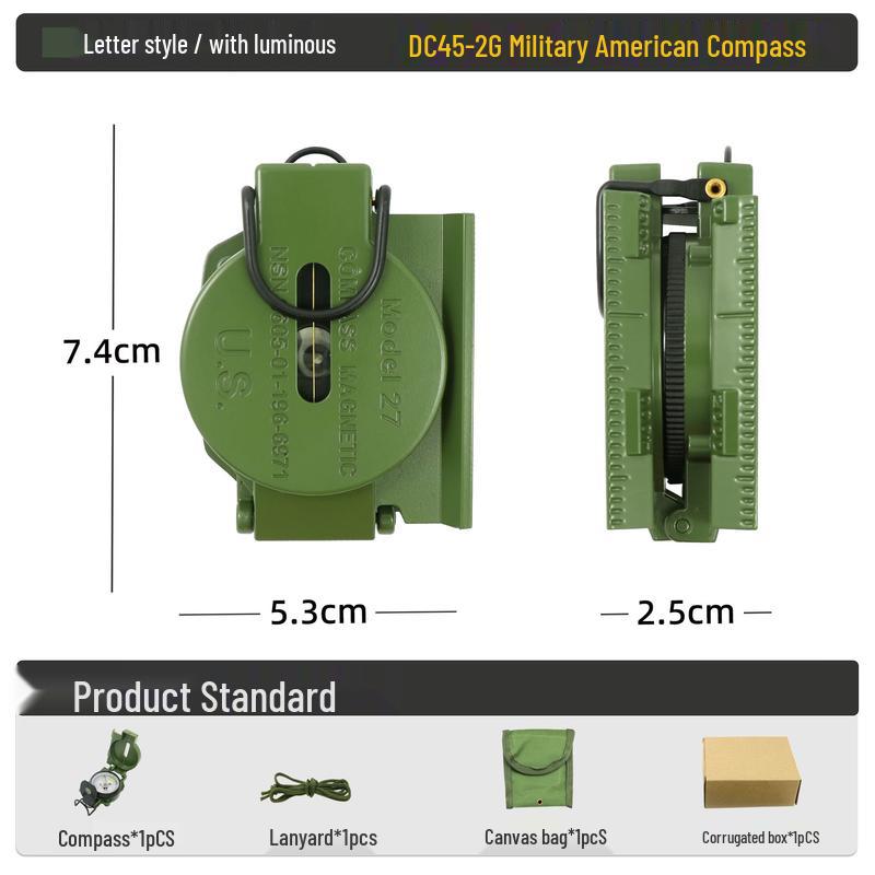 Abay Outdoor Multifunctional Compass