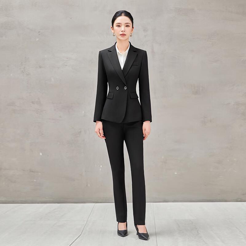 Women's Elegant Business Blazer Suit Set