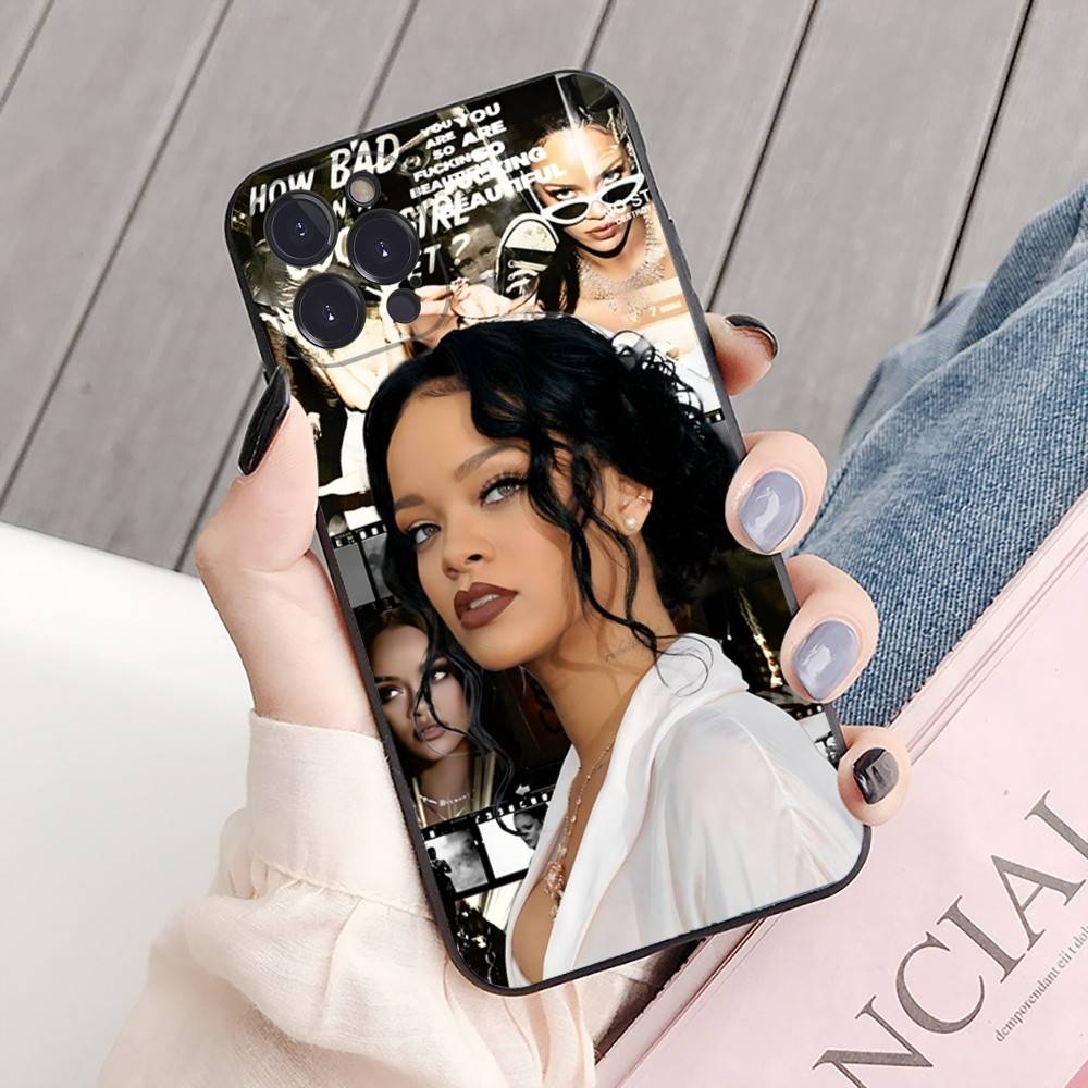 R-Rihanna Popular Singer Star Phone Case For IPhone 16 15 8 7 6 6S Plus X SE XR XS 14 11 12 13 Mini Pro Max Mobile Case