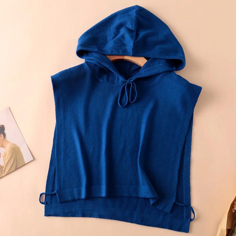 Women Wool Detachable Collar Fake Neck Mock Hooded Solid Color False Sweater Ladies Turtleneck Neckwear Clothing Accessories