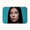 Singer J-Jhene A-Aiko Soft Comfortable Short Plush Rug Carpet mat Anti‑Slip Floor Mat Machine Washable Home Decor