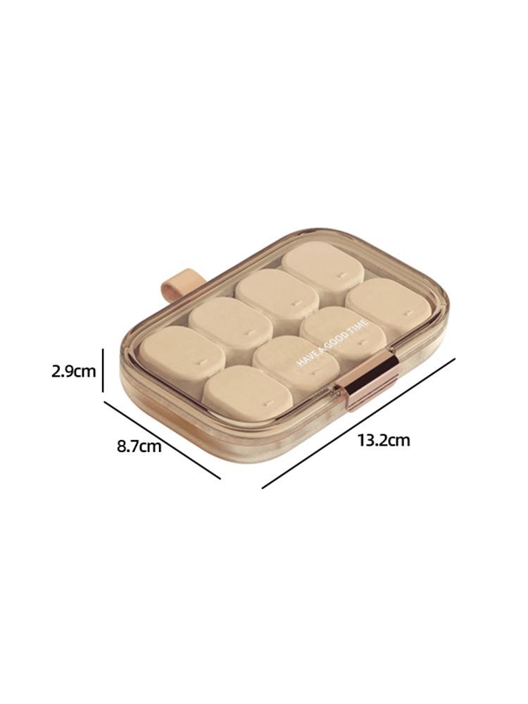 1 шт. Портативная аптечка, Большая емкость, Портативная коробка для упаковки лекарств, Коробка для упаковки лекарств на семь дней в неделю