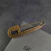 Retro Bronze Large Pins For Clothing Metal Safety Pins Jeans Dress Scarf Adjustable Pins