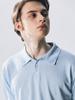 EDWARDMAX Geneva Short-Sleeve Knitwear Blue