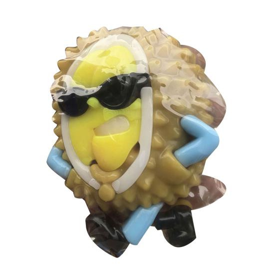 

Cartoon Fruit Squeeze Toy Anxiety Relief Sunglasses Durian Skateboard Banana Guitar Eggplant Grape Sensory Fidget Toy Party Favors Durian