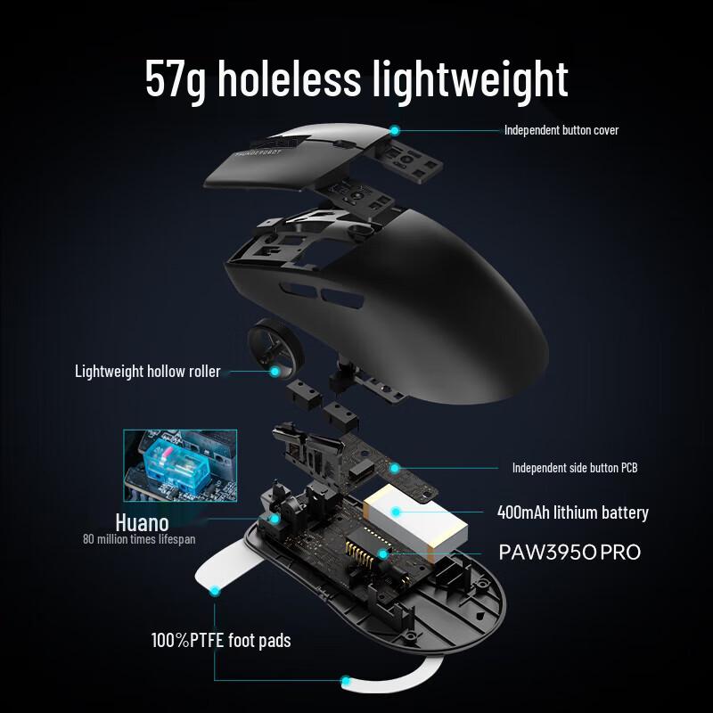 ThundeRobot ML6PRO Lightweight Wireless Gaming Mouse