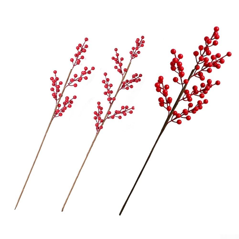 1 Bunch Artificial Berries 60/70cm Accessories Artificial