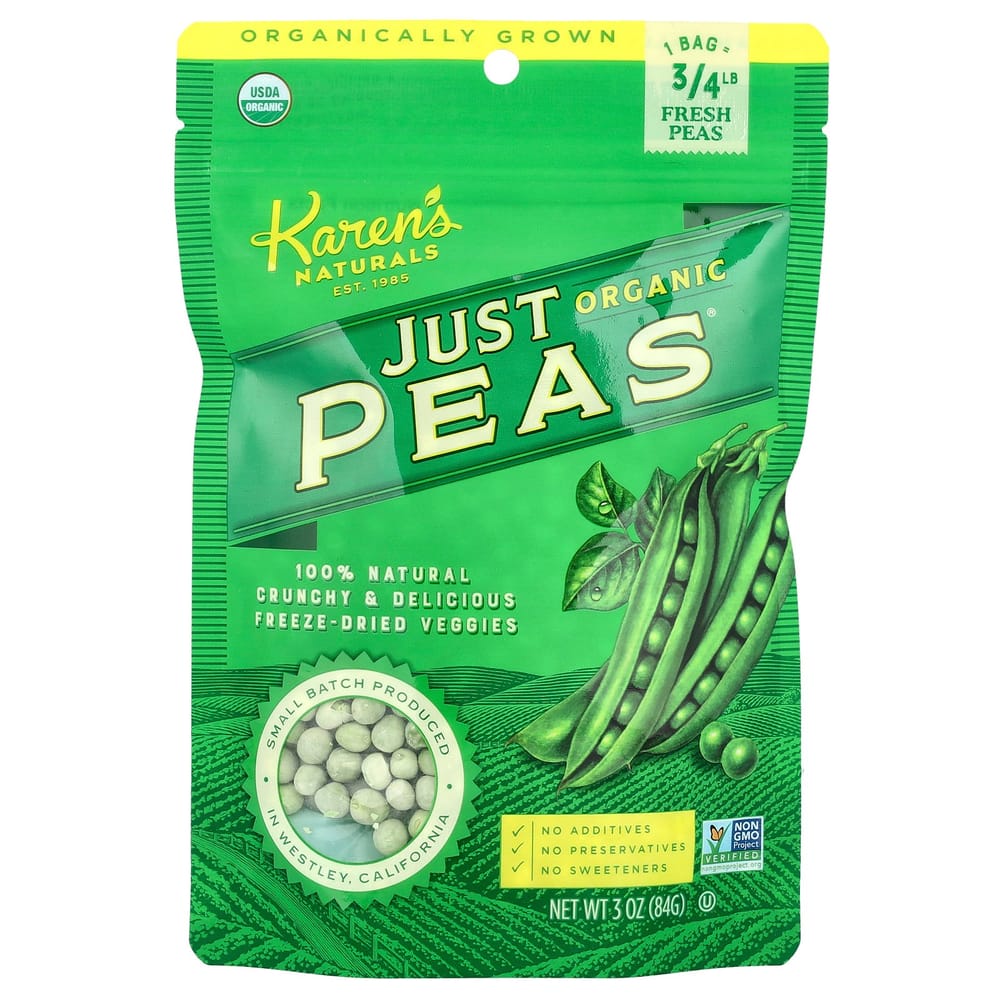 Karens Naturals Just Peas 84g (3oz)