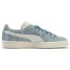 Puma Suede Fabric Two-Layer Cowhide Comfortable Simple Low-Top Sneakers Unisex Sneakers Blue White 400807-02