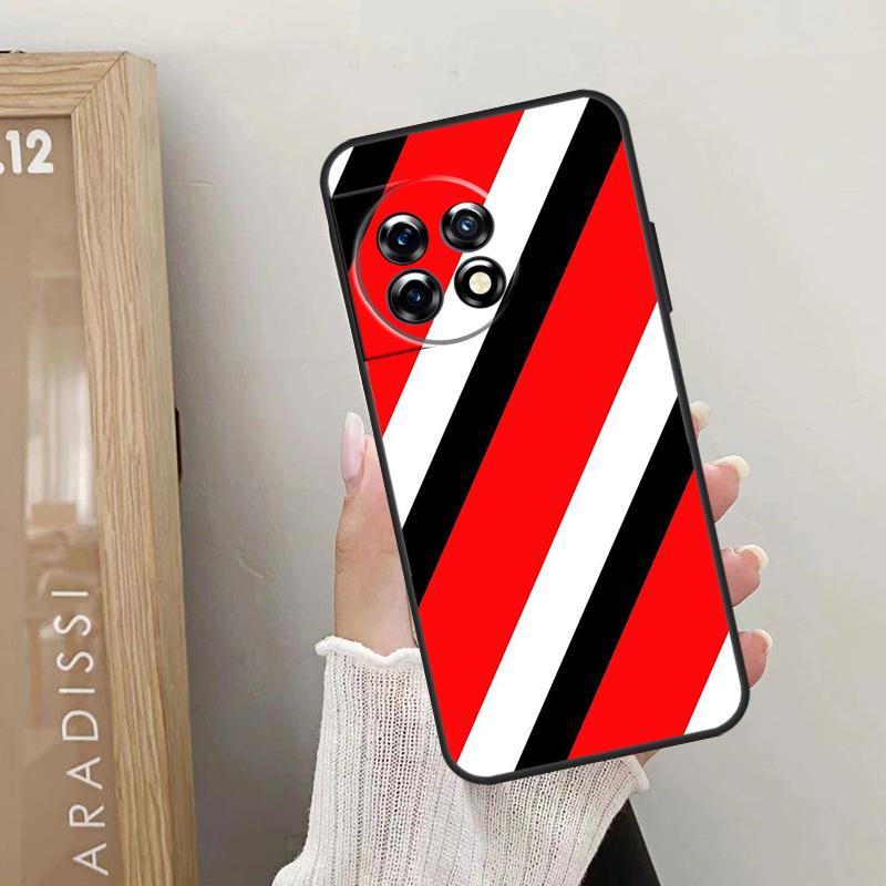 Milan Stylish Stripe Design Case For OnePlus 12 11 9 10 Pro 9RT 10T 10R 12R OnePlus Nord 2 CE 3 Lite CE4 N10 N20 Cover