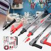 Electrical Multimeter Test Lead Kit Professional Alligator Clip Probe Leads Set Replaceable Pin Electronic Repair Tool Kit For