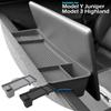 Silicone Dashboard Storage Tray For Tesla Model Y Juniper 2025 Model 3 Highland Tissue Box Center Console Screen Rear Organizer