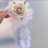 Tassel Hair Clip Flower Grasping Clip New Chinese style Bow Hairgrips  Hair Accessories