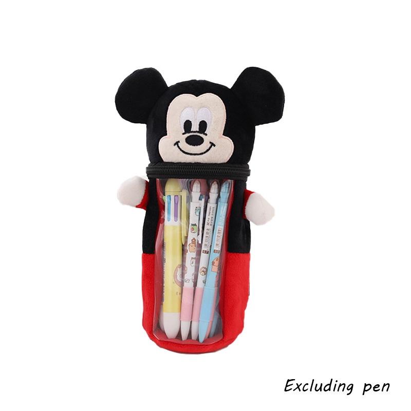 Cute Japanese Star Sailor Moon Plush Pen Holder Pencil Case For Girls' Stationery Storage, Transparent Gift Bag