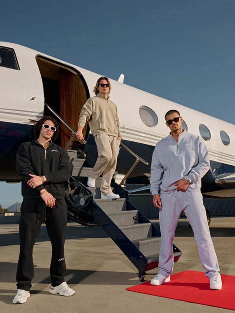 YoungLA Men's Cotton Half-Zip Athletic Sweatshirt - Long Sleeve Running & Fitness Jacket